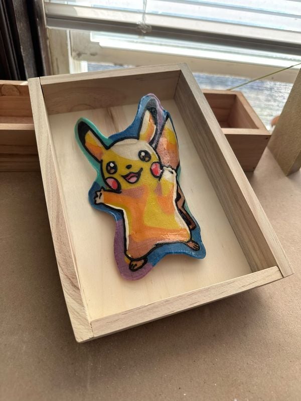 pancake art pikachu